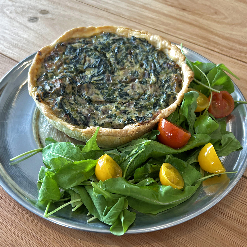 Tarta de espinaca y ricotta